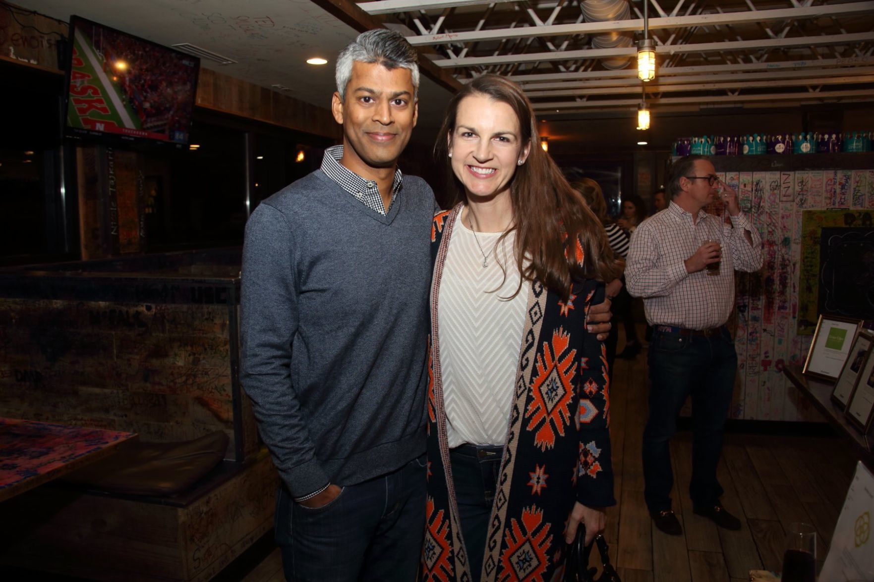 Vijoy and Lesley Rao